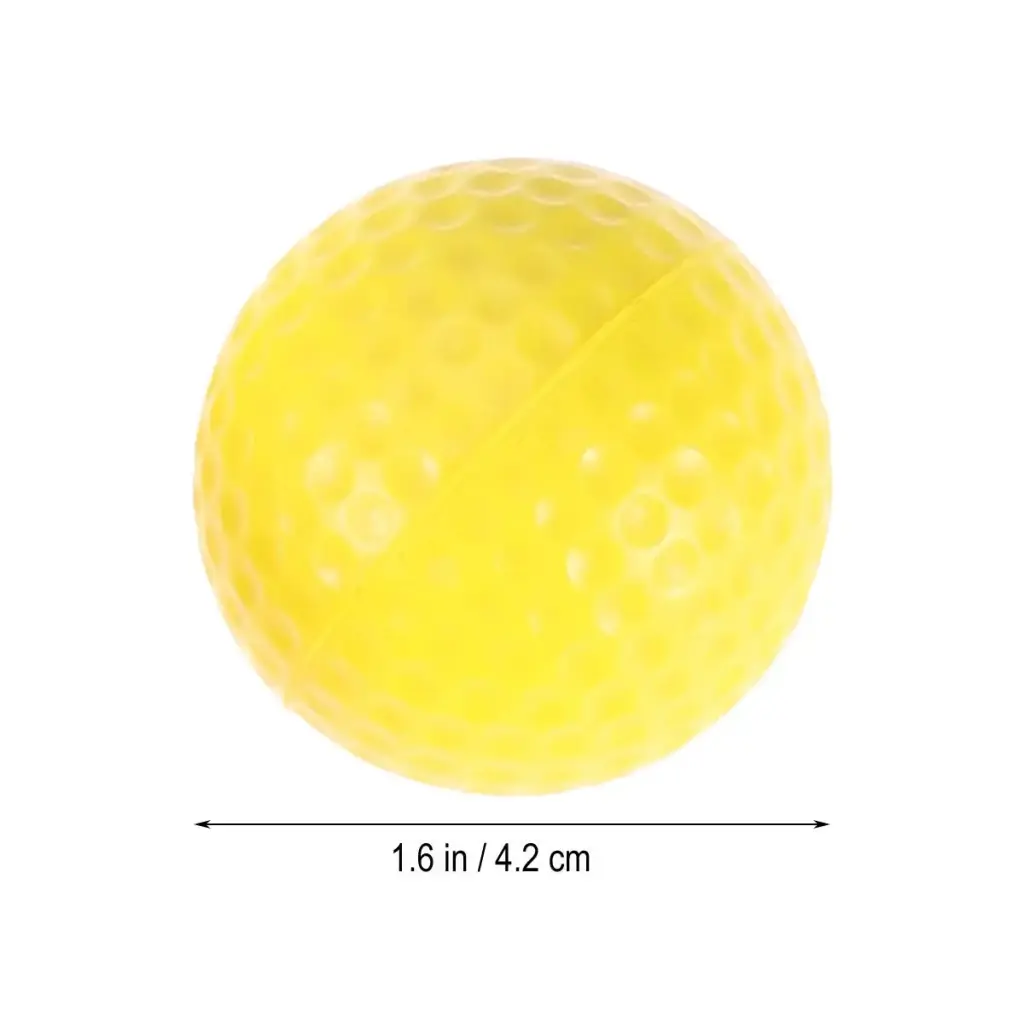 VORCOOL 10pcs Practice Foam Golf Balls, Foam Golf Practice Balls Light Soft Elastic — Golf