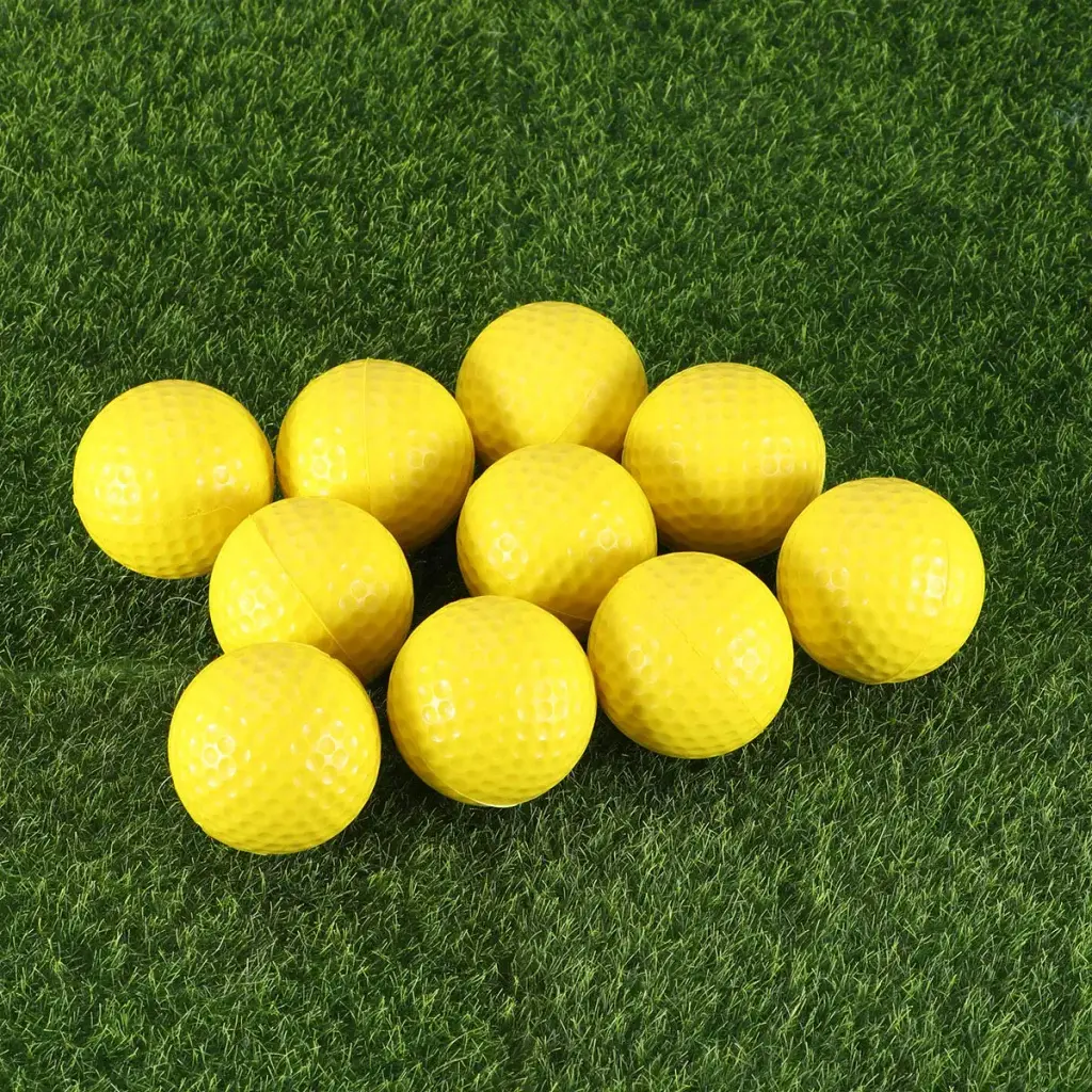 VORCOOL 10pcs Practice Foam Golf Balls, Foam Golf Practice Balls Light Soft Elastic — VORCOOL