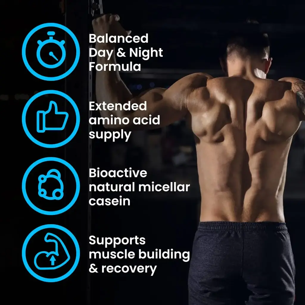 VPlab Casein & Whey Protein Powder Casein and Whey Protein Powder Shake Advanced Casein — Sports Nutrition