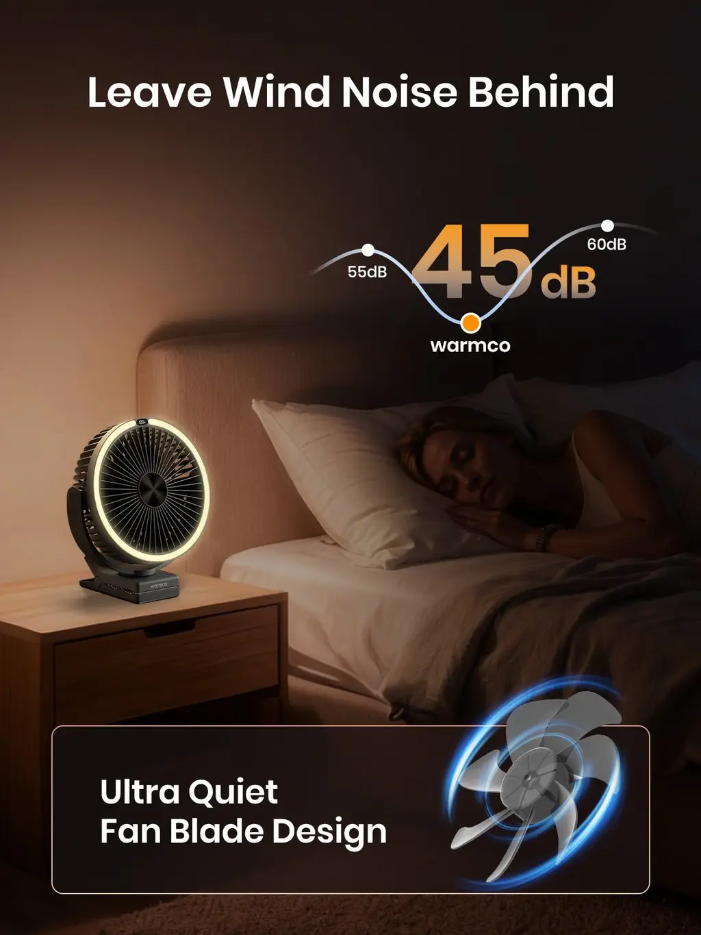 DJ15 3-in-1 Clip Camping Fan (15000mAh), view 4