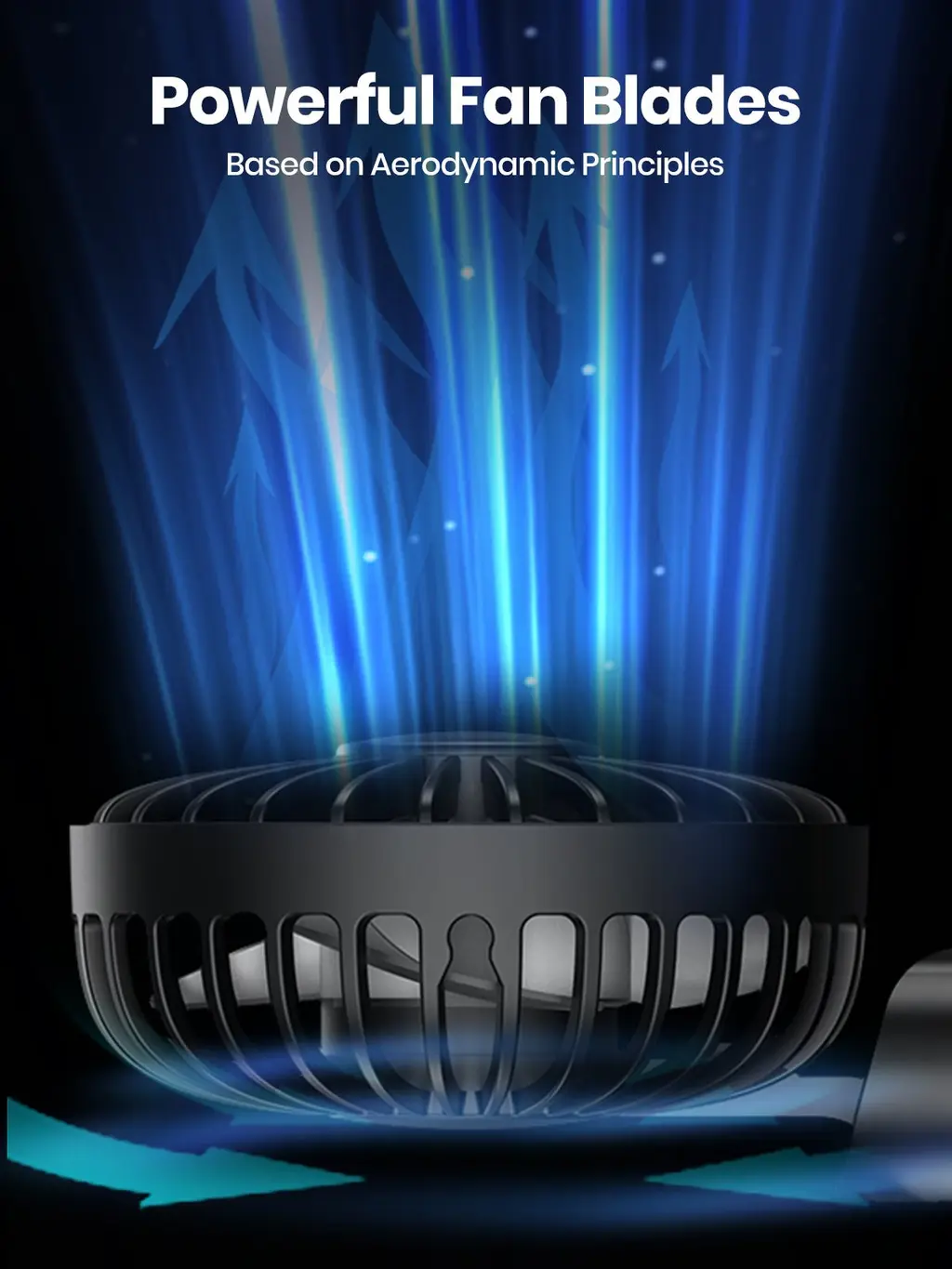 K38 3-in-1 Handheld Fan (5000mAh), view 6