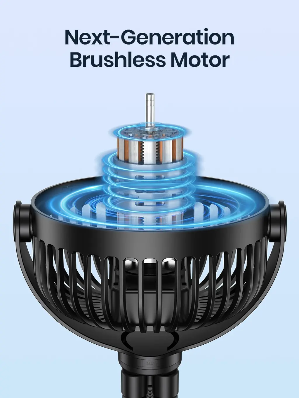 K60A Stroller Fan (5000mAh), view 4