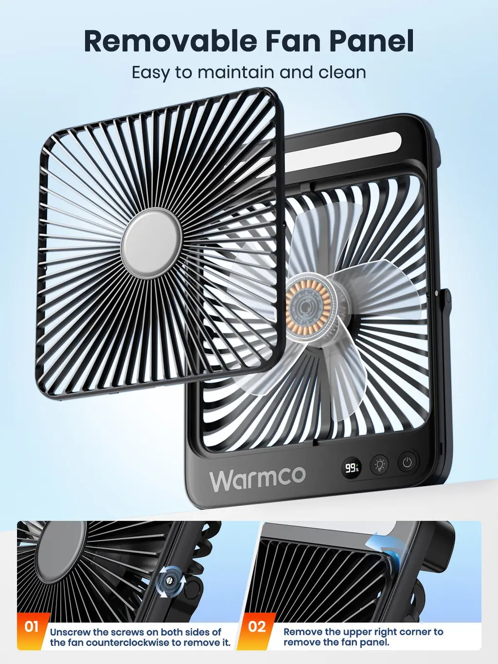 D4 Camping Desk Fan (20000mAh), view 6