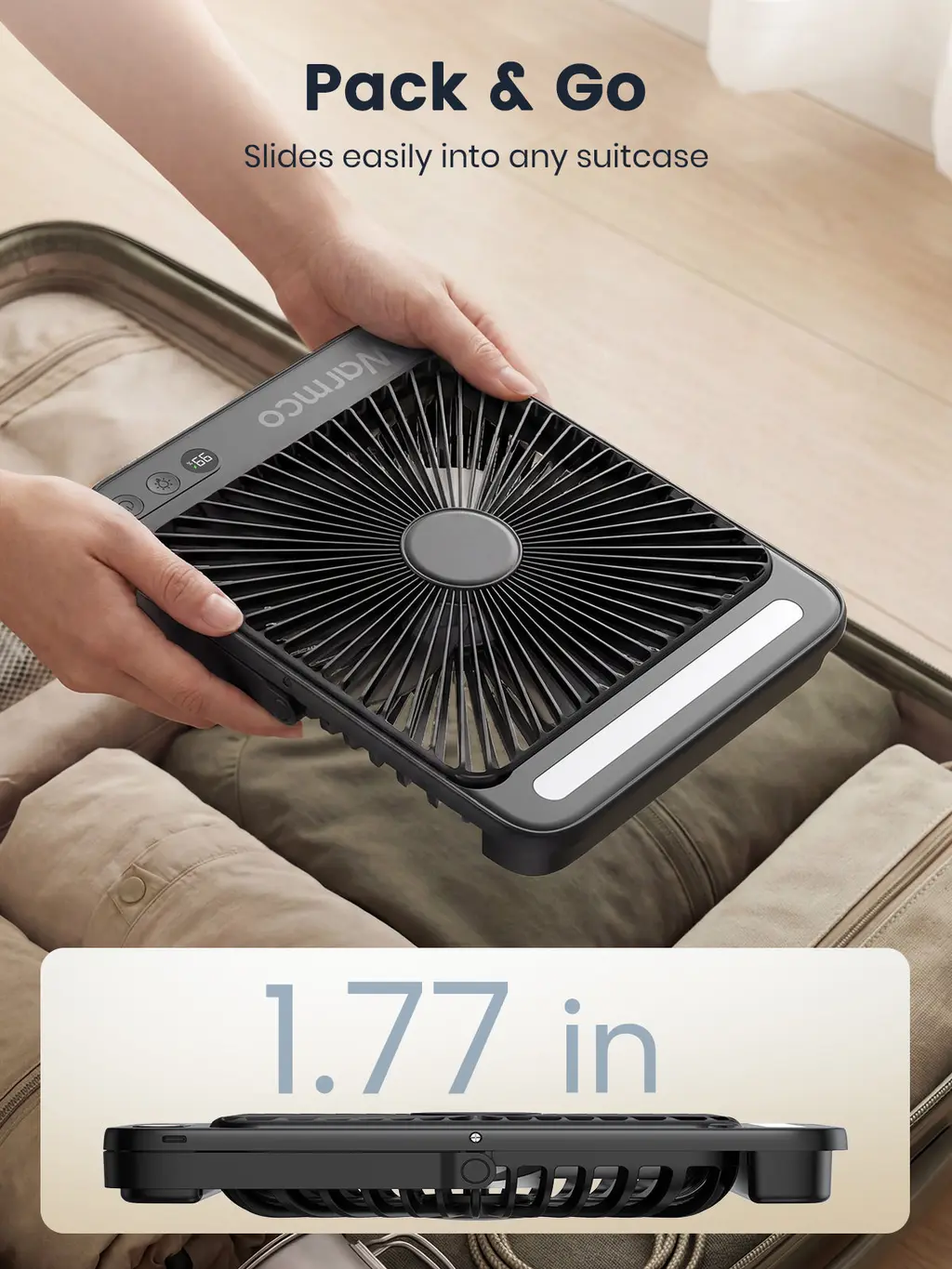 D4 Camping Desk Fan (20000mAh), view 7