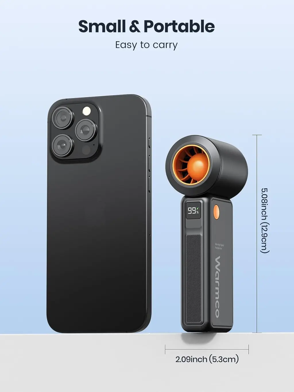 H2 Handheld Fan (5000mAh), view 7