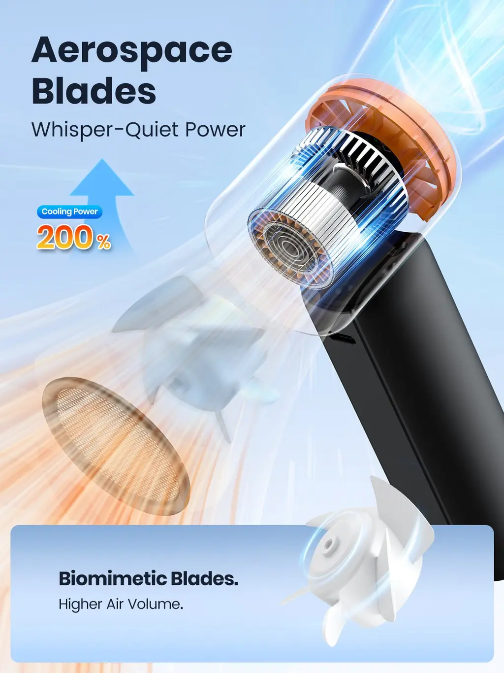 H5 Handheld Fan (5000mAh), view 5