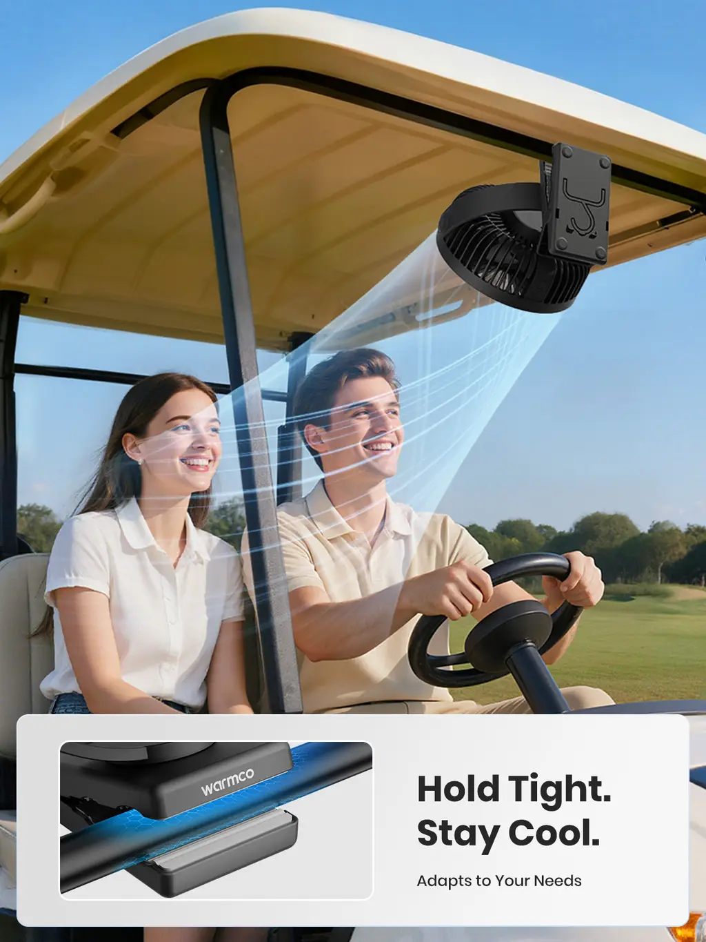 DJ10 3-in-1 Clip Camping Fan (10000mAh), view 7