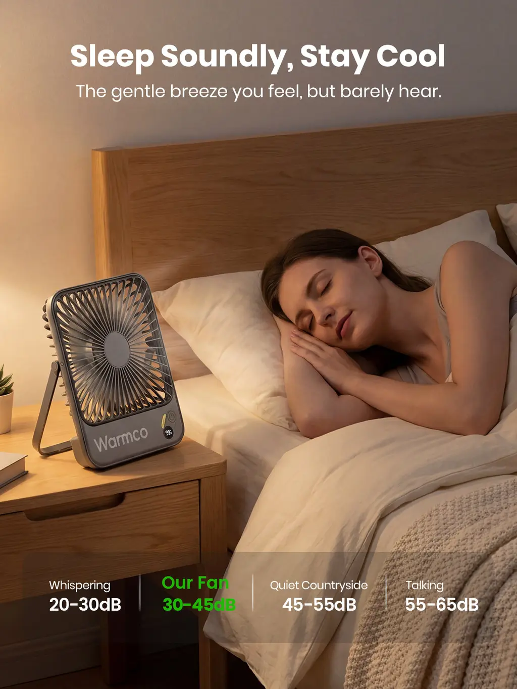 D3 Portable Desk Fan (10000mAh), view 5