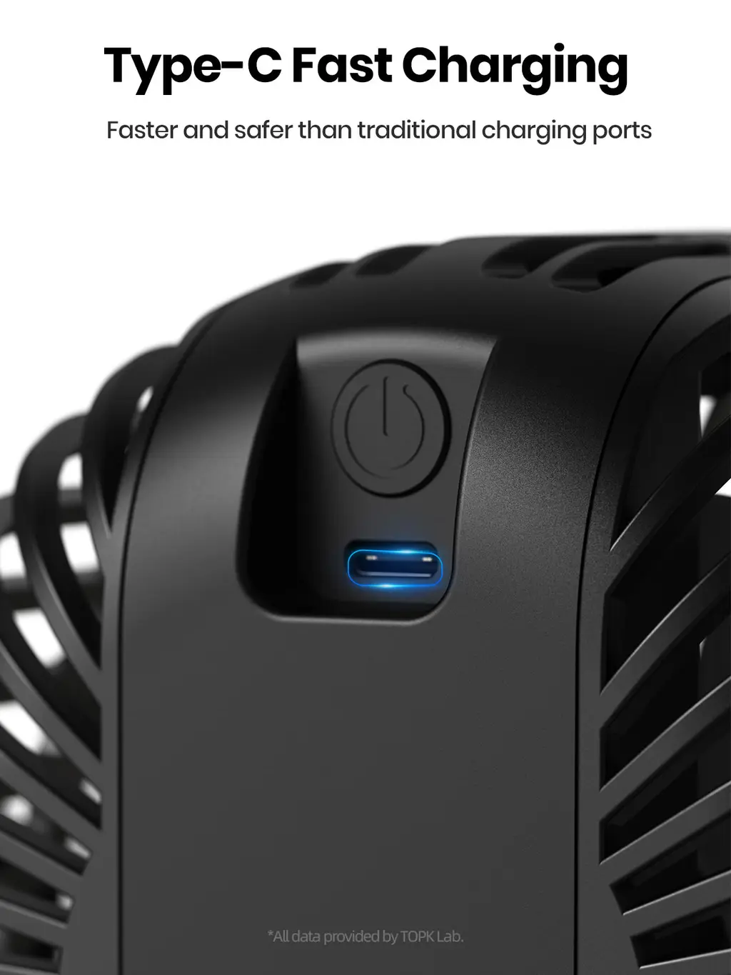 K60C Portable Desk Fan (5000mAh), view 5