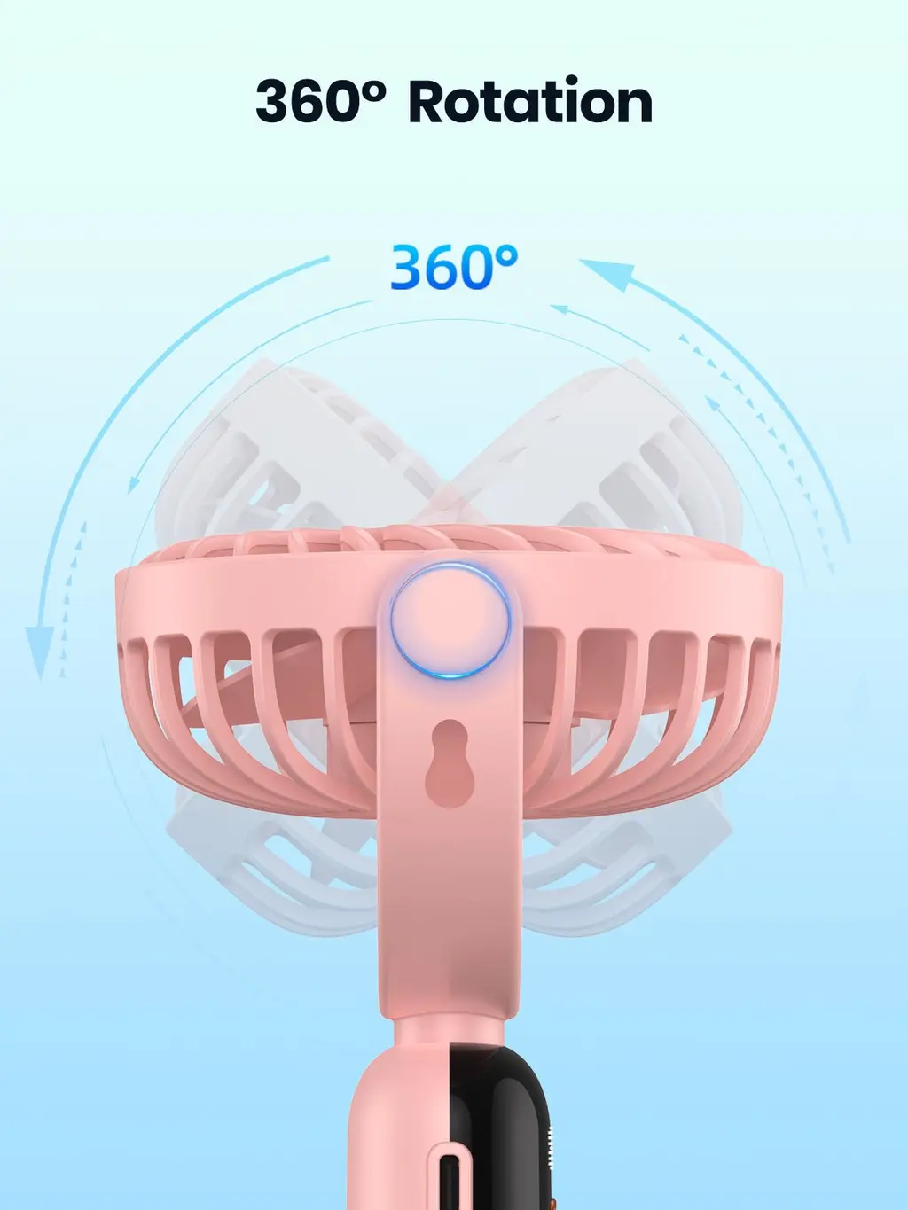 K70 Portable Handheld Fan (5000mAh), view 5