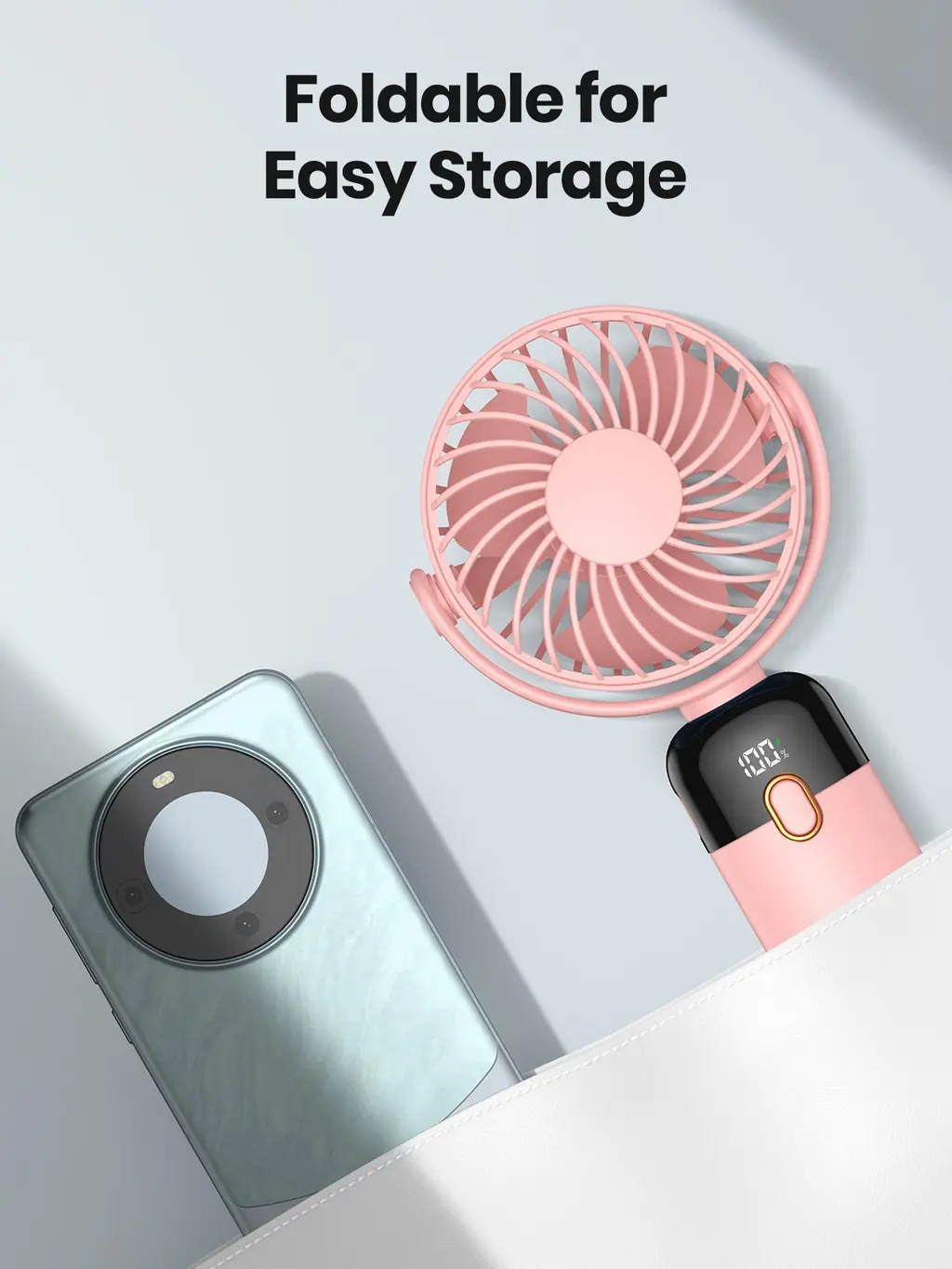 K70 Portable Handheld Fan (5000mAh), view 6