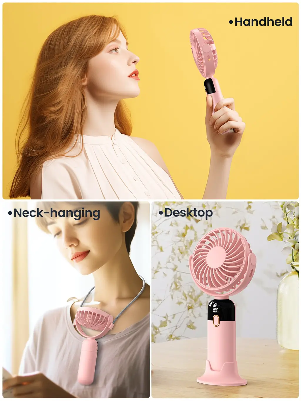 K70 Portable Handheld Fan (5000mAh), view 9