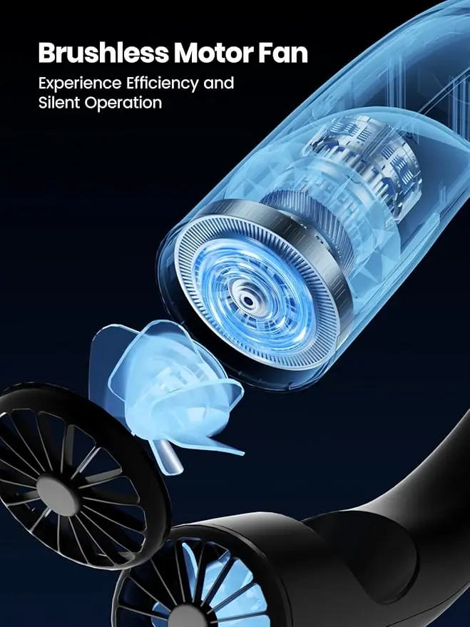 N2 Portable Neck Fan (10000mAh), view 5