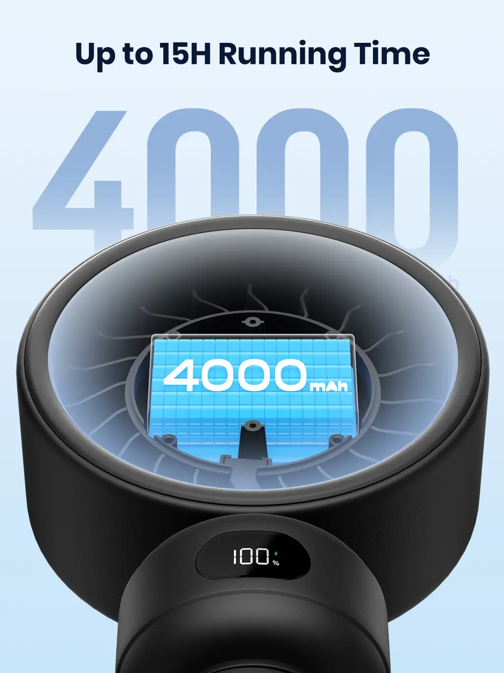 DB1 Stroller Fan (4000mAh), view 3