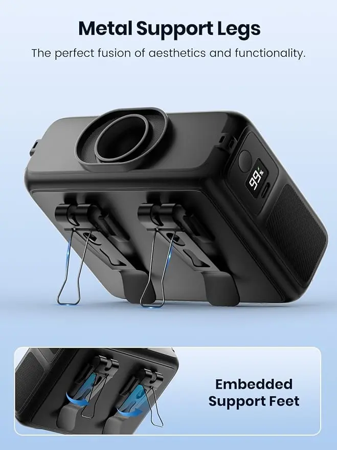W2 Wearable Waist Fan (20000mAh), view 5