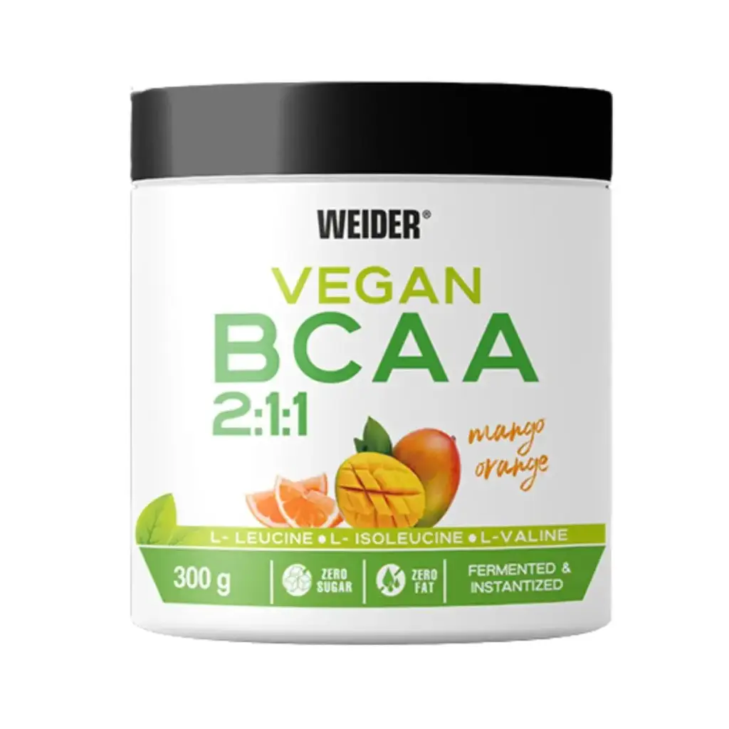 Weider Vegan Bcaa 2:1:1 Branched Amino Acids 100% Vegan Mango-Orange 300g
