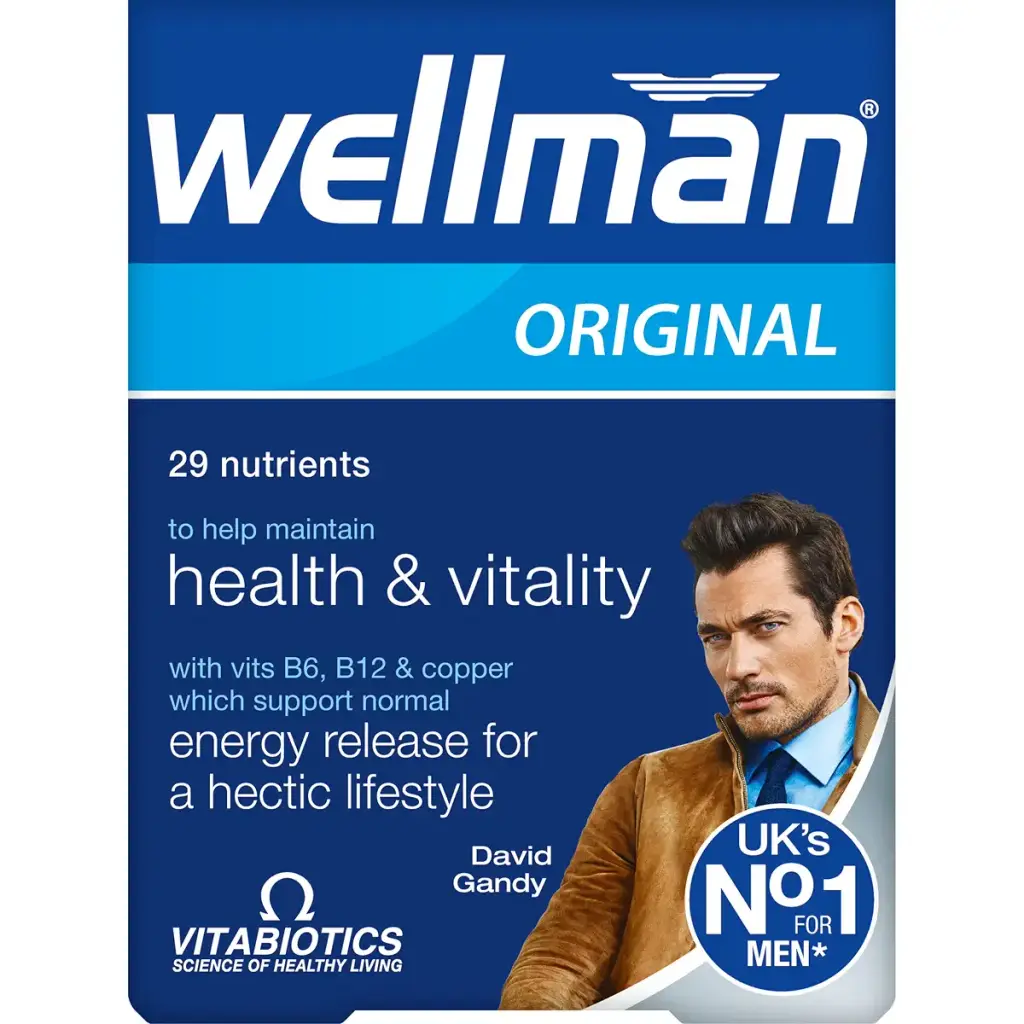 Wellman Vitabiotics Original 30 Count (Pack of 1)