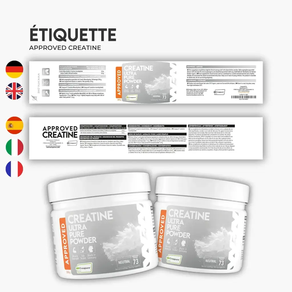 WFN Approved Creatine Caps - Power Purity Performance - High Dose Capsules-180 Creatine — Sports Nutrition