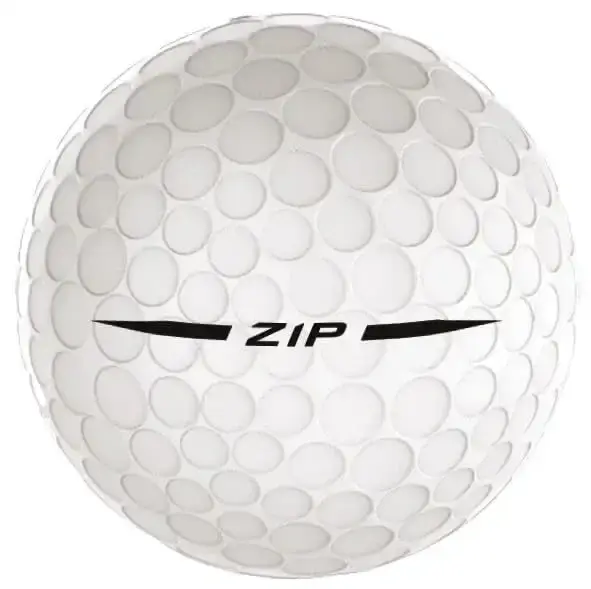 Wilson Staff Zip Golf Balls (Pack of 24) 2 Count (Pack of 1) White — WILSON