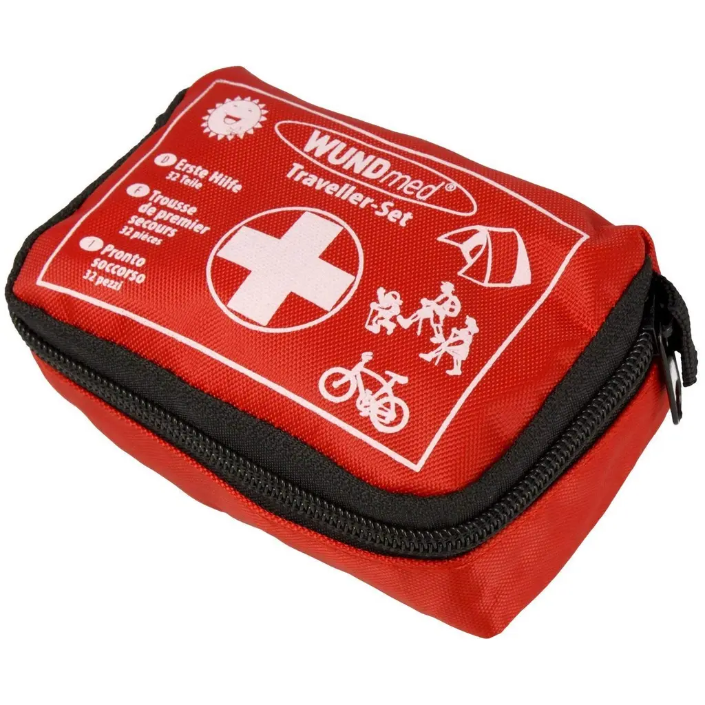 Wundmed first aid kit 32 pieces in practical case including belt loop