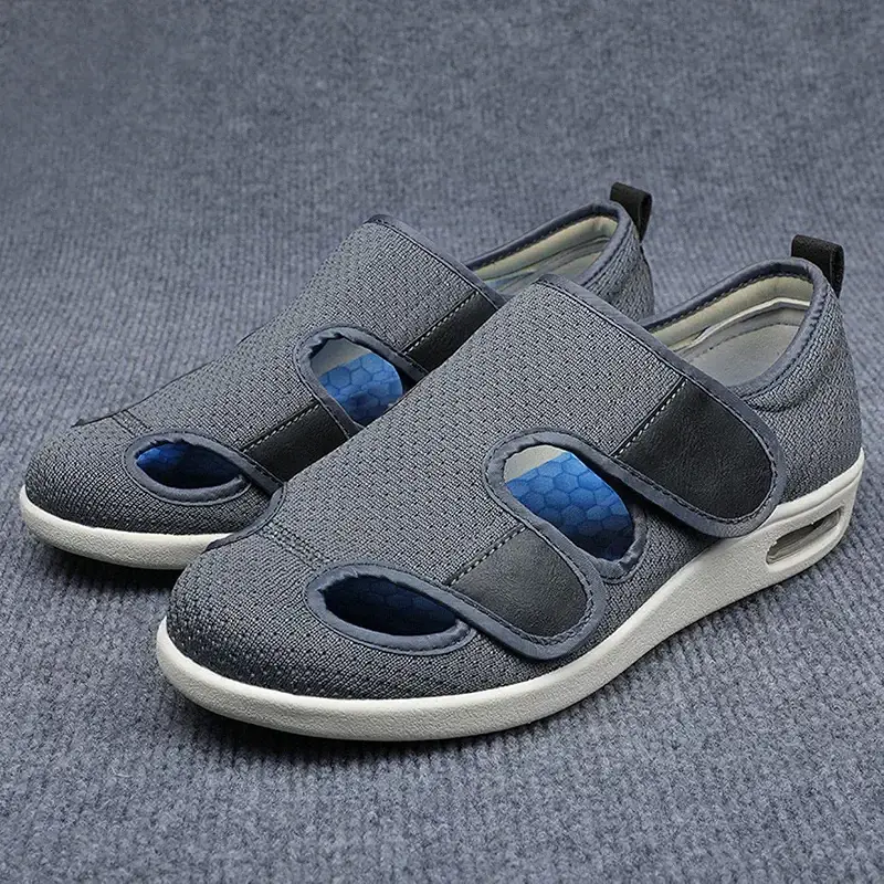 Wygwlg Men's Women Diabetic Shoes Adjustable Edema Comfy Sandal Large Size Plus — Body Support