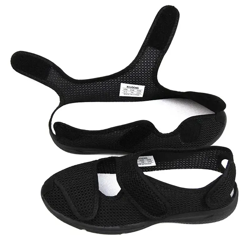 Wygwlg Men Women Gout Foot Swollen Shoes Summer Foot Fat Thumb Eversion Instep Diabetes — Wygwlg