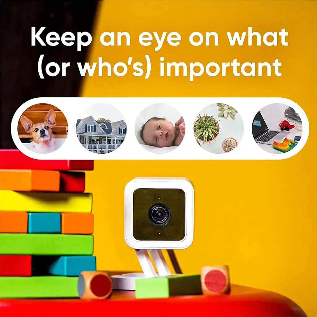 Wyze Cam v3 Wired Pet Camera for Cats Dogs 2.4Ghz WiFi, Color Night Vision — Pet