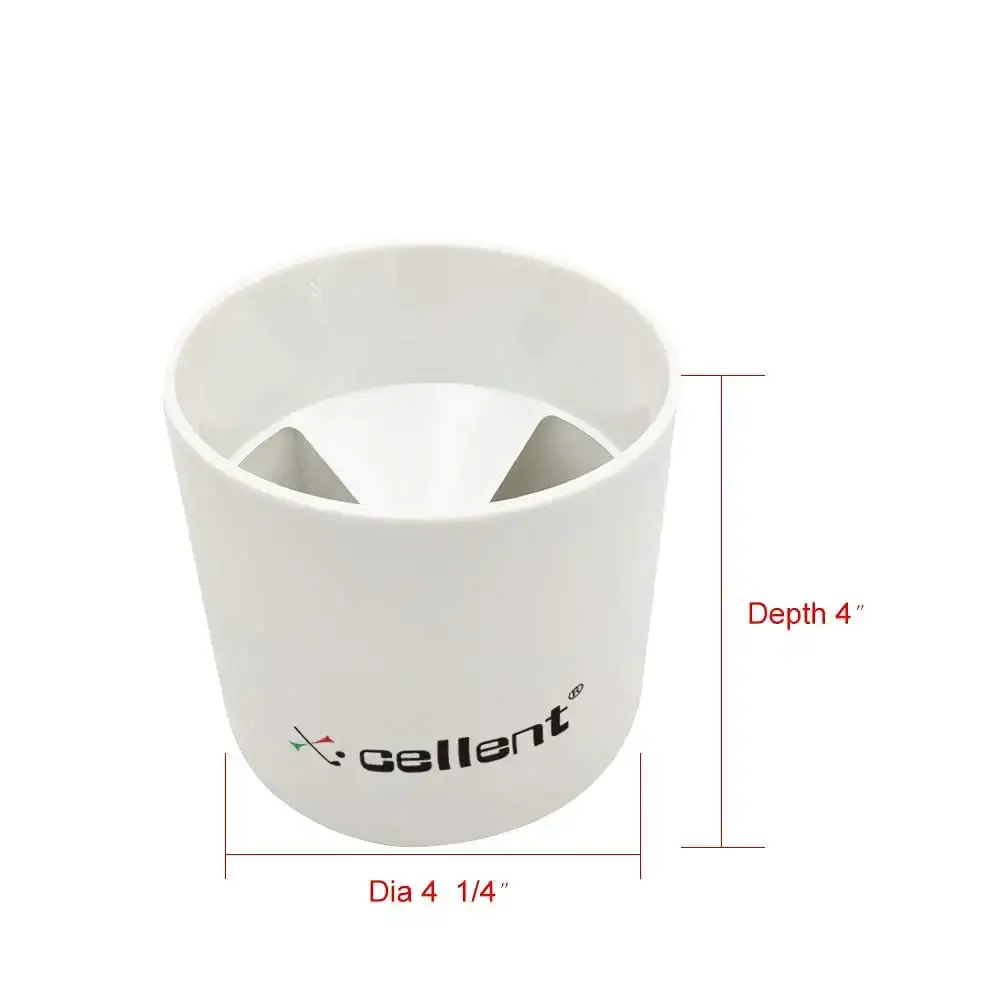 XCELLENT Golf Green Cups Plastic Golf Hole Cups for Backyard Practice Putting — pack of 2