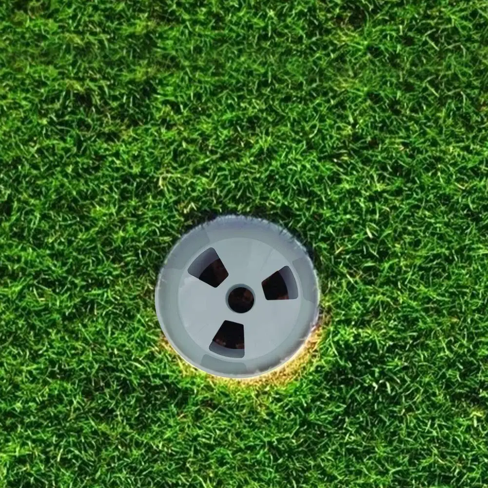 XCELLENT Golf Green Cups Plastic Golf Hole Cups for Backyard Practice Putting — pack of 2
