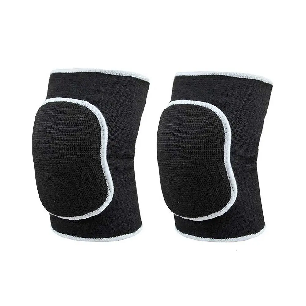 YCYU 1 Pair Compression Elbow Pads Arm Brace Support Fitness Arm Knee Protector Volleyball Basketball Breathable Elbow Wraps (Black)