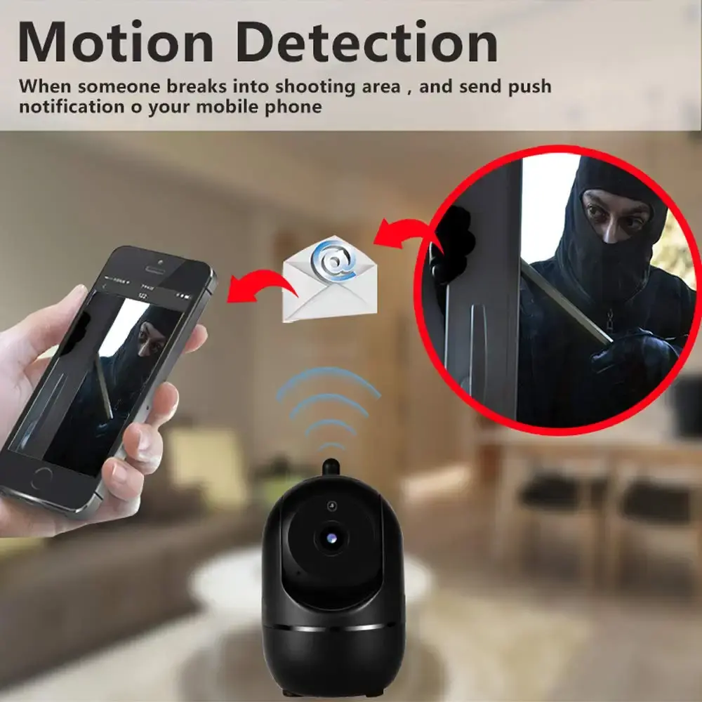 YunSye WLAN home camera pet camera baby/dog/cat/pet camera with app security camera for — YUNSYE