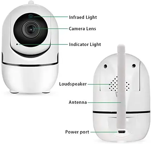 YunSye WLAN home camera pet camera baby/dog/cat/pet camera with app security camera for — Pet