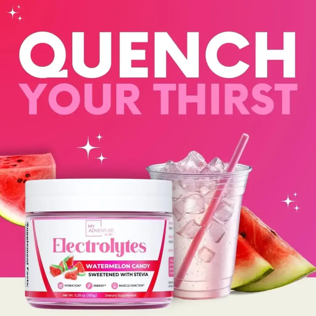 Zero Sugar - Watermelon Candy Electrolytes Powder - Refreshing Hydration - Caffeine Free — Powder