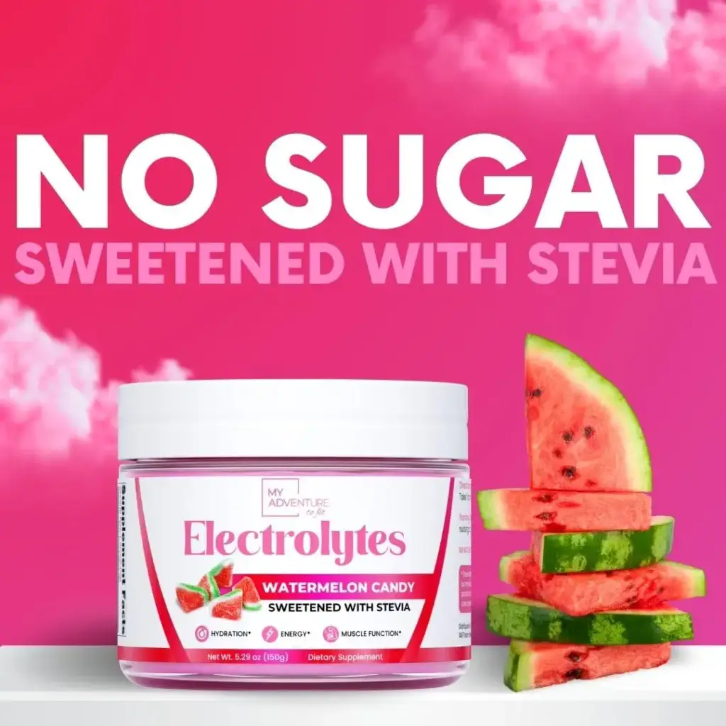 Zero Sugar - Watermelon Candy Electrolytes Powder - Refreshing Hydration - Caffeine Free — Powder