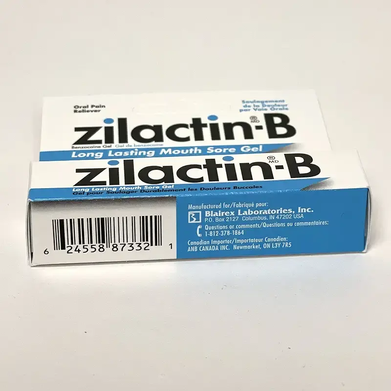 Zilactin-B Mouth Sore Gel 6g — Topical