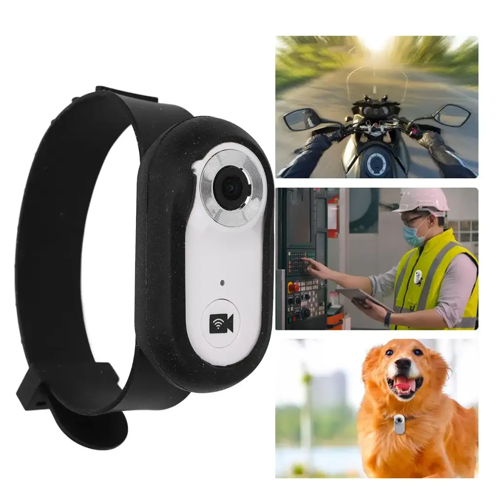 Zunate pet collar camera pet baby cats camera collar with 120 degrees wide -angle lens HD — Pet